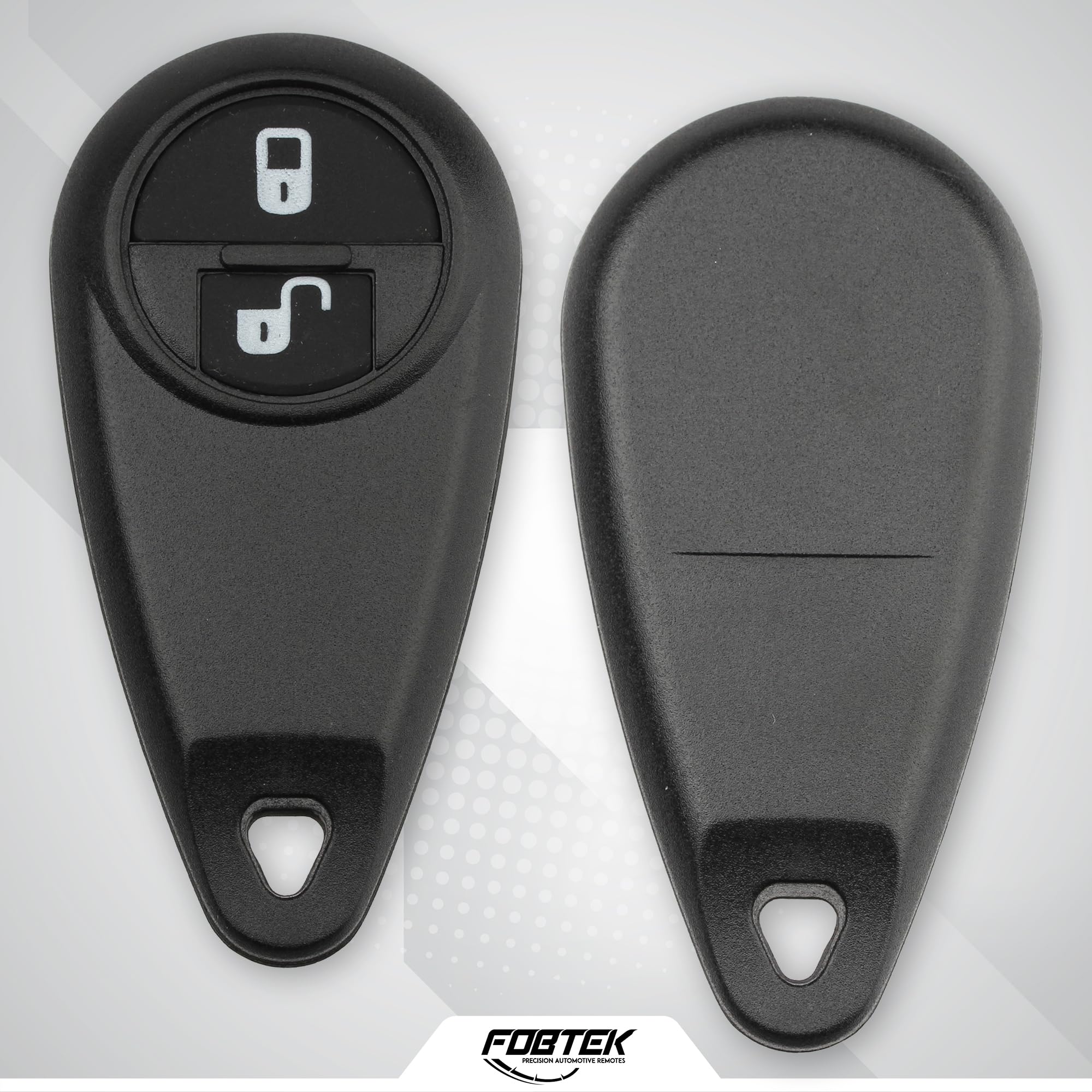 FOBTEK Key Fob Shell Case & Button Pad for Subaru NHVWB1U711, 2-Button