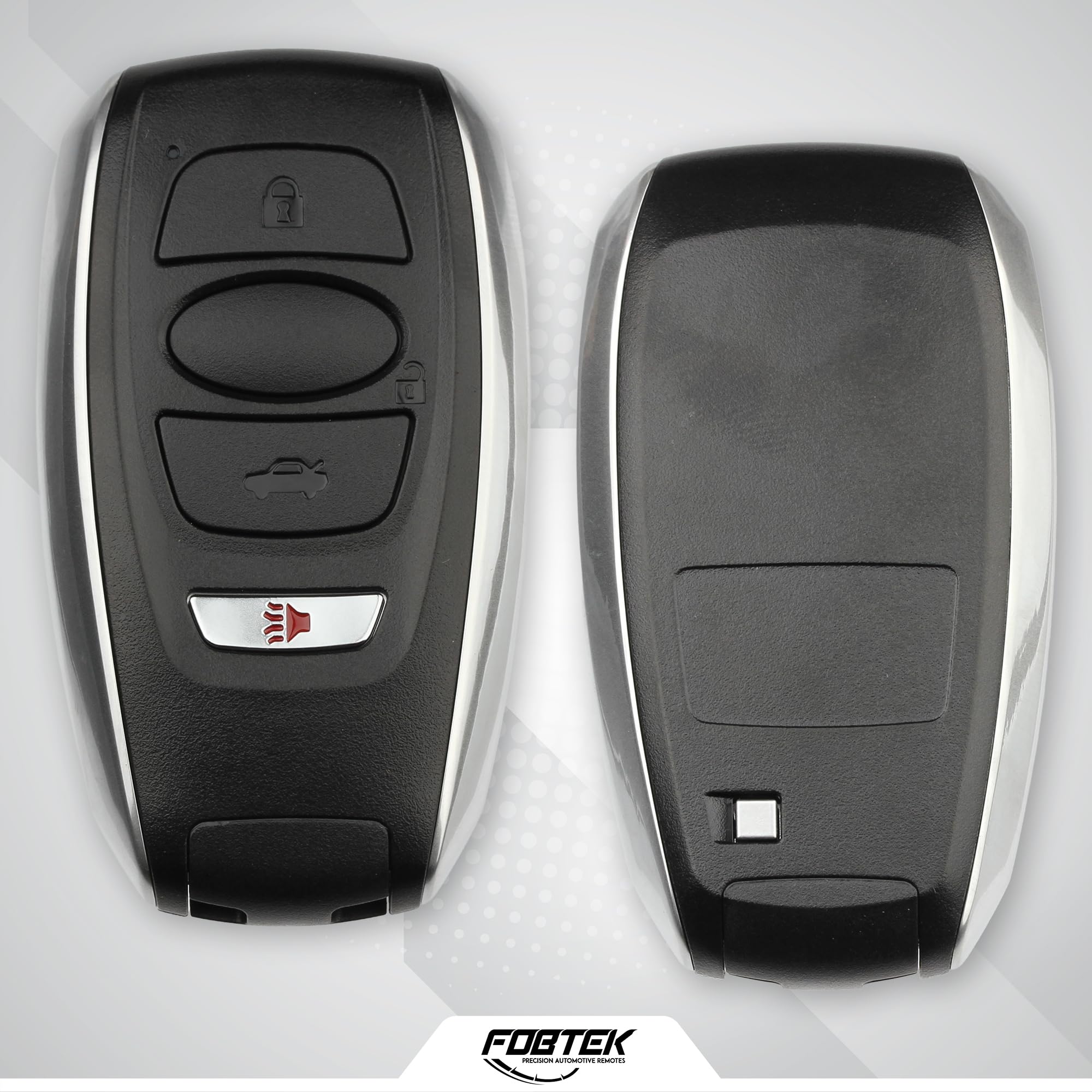 FOBTEK Smart Key Fob Shell Case for Subaru HYQ14AHC, 4-Button